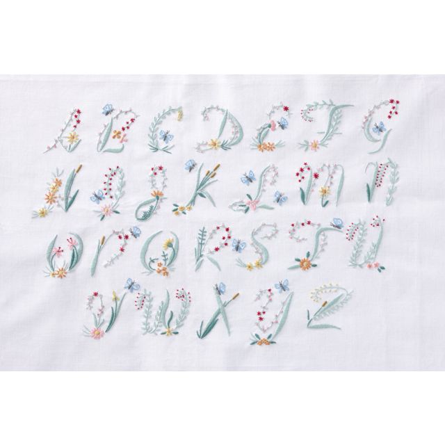 Buy DMC Embroidery Kit - Butterfly Alphabet by World of Jewellery