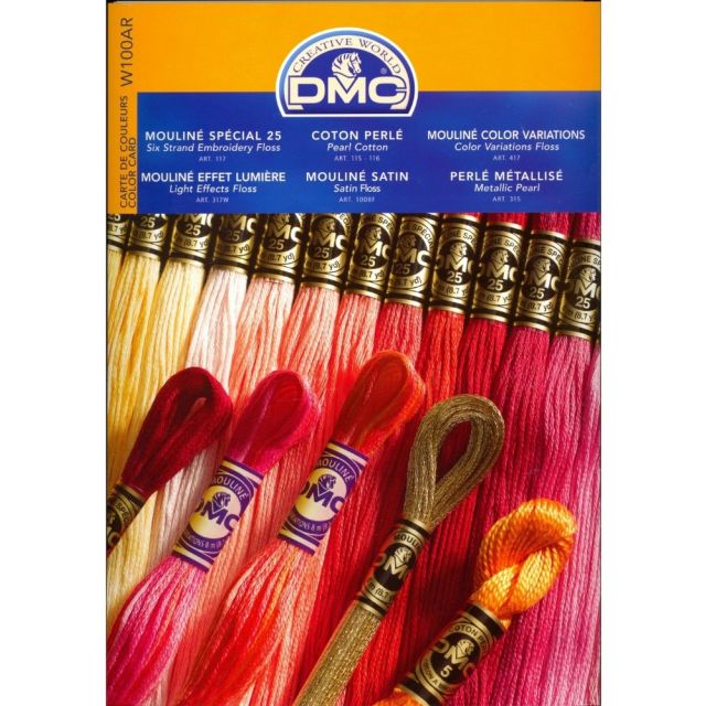 Buy DMC Printed Shade Card - W100AR by World of Jewellery