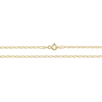 9ct Gold 2mm Rada Chain Necklace 16 - 24 Inch