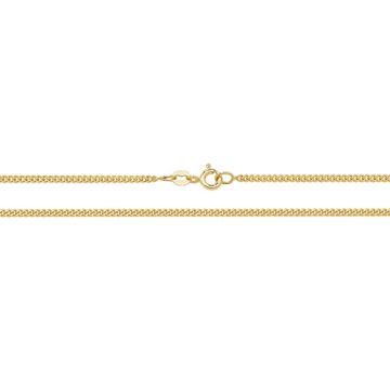 Girls 9ct Gold 1.8mm Close Curb Chain Necklace 16 - 24 Inch
