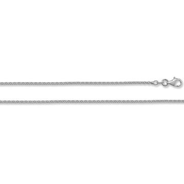 Sterling Silver Round Fine 1mm Rolo Chain Necklace 16 - 24 Inch