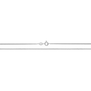Sterling Silver Fine 1mm Curb Chain Necklace 16 - 24 Inch