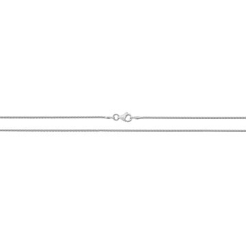 Sterling Silver 1mm Fine Spiga Chain Necklace 16 - 20 Inch