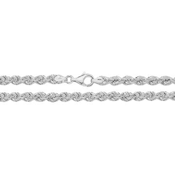 Boys Sterling Silver 8mm Rope Chain Necklace 22 - 32 Inch